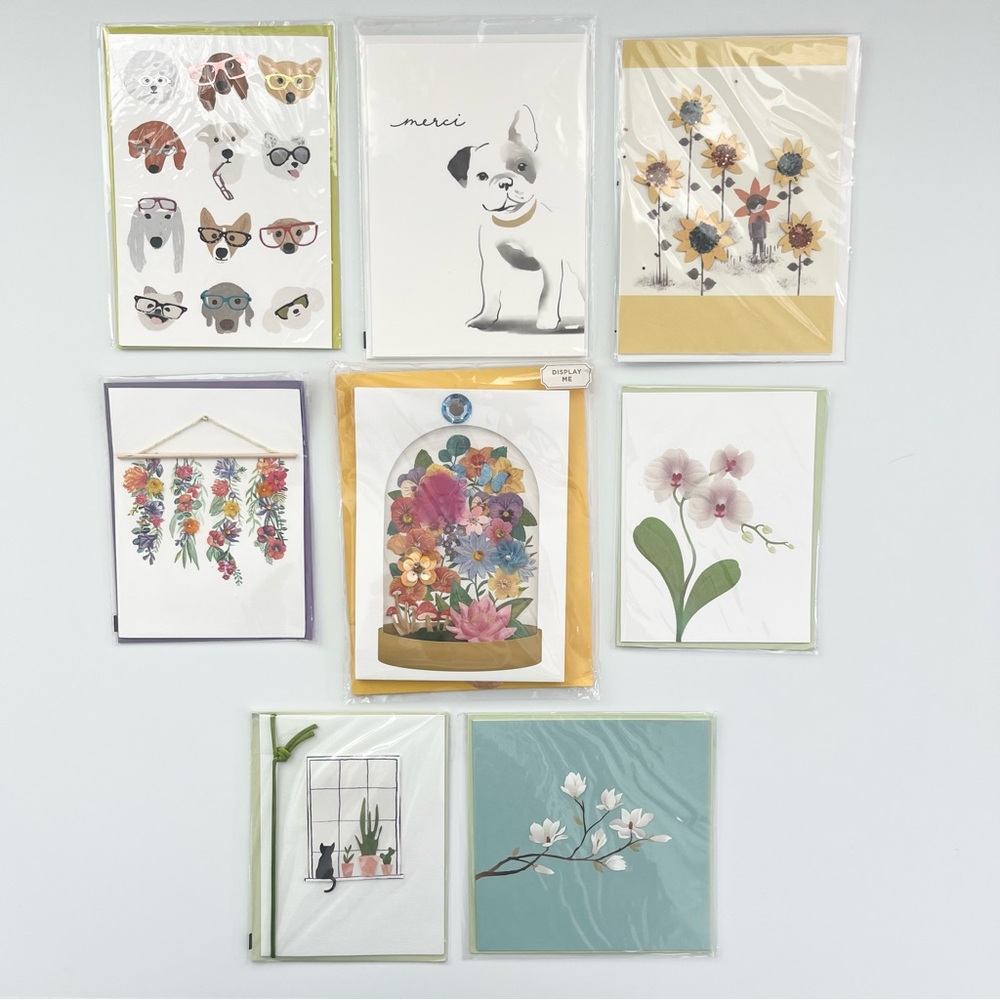 Papyrus Cards Lot Of 8